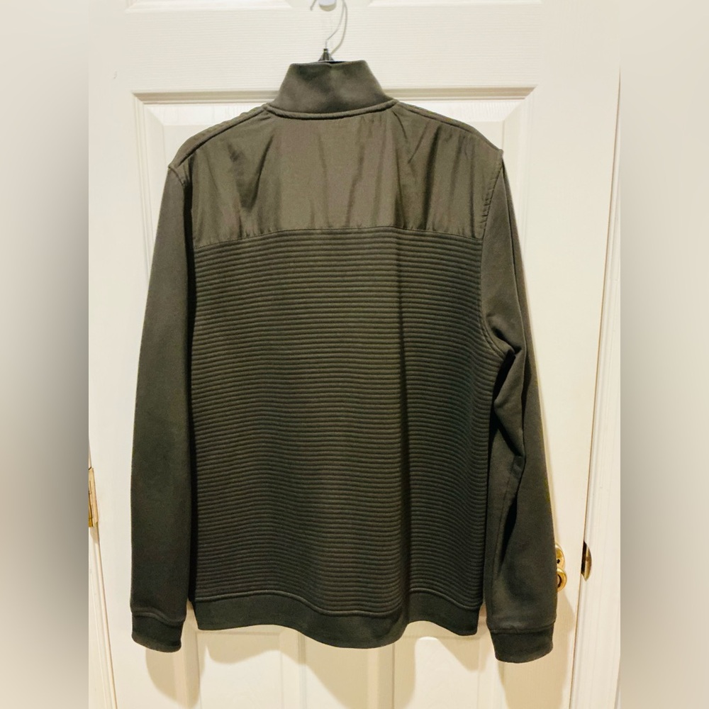 Ted Baker London Sardin Quilted Classic Jacket Olive Green Mens Size 5 US XL - Picture 7 of 14